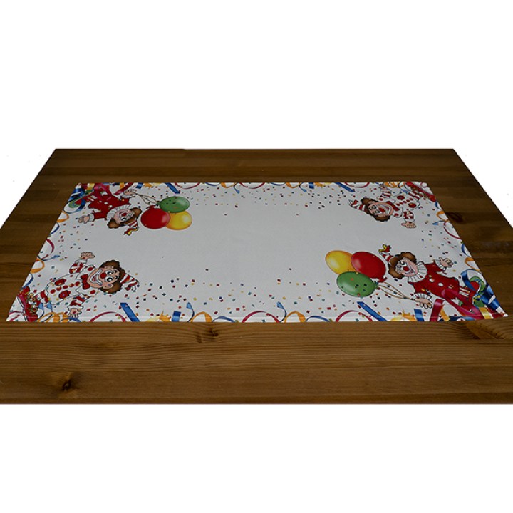 89_40x90_druck clowns in rot-weiss_gross